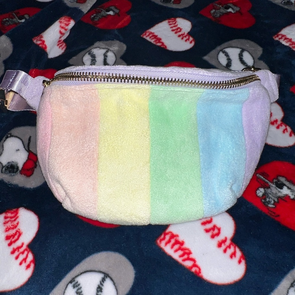 Stoney clover lane Rainbow fanny pack